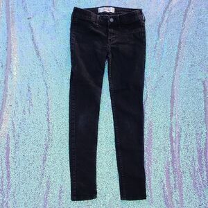 Hollister Junior Women's Black Jeans Aw25 L29 S1 Super Skinny